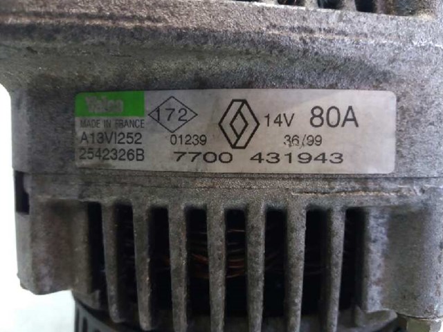 RENAULT 7700431943 Генератор в наличии Ужгород