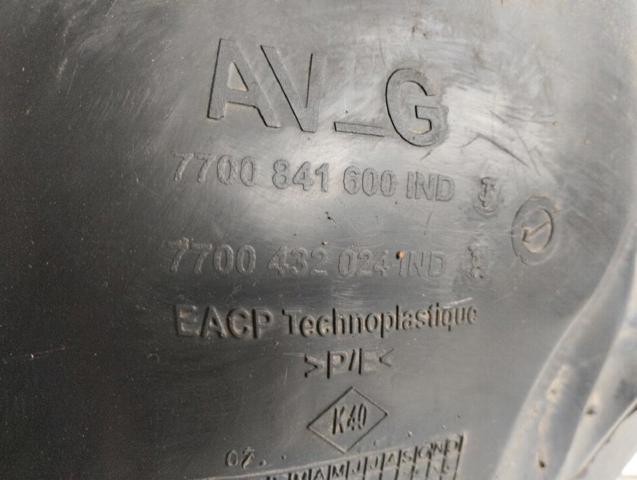 7700432024 RENAULT Подкрылок крыла переднего левый передний купить в Черкассы