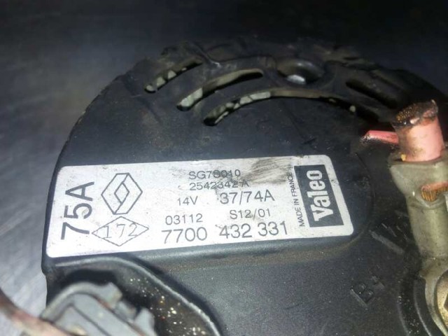 7700432331 RENAULT Генератор купить в Ужгород