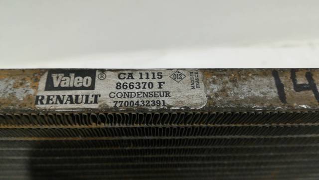 RENAULT 7700432391 Радиатор кондиционера в наличии Харьков