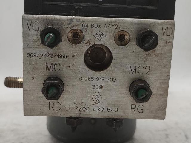 Unidade hidráulico de controlo ABS Renault Megane 1 LA0, LA1