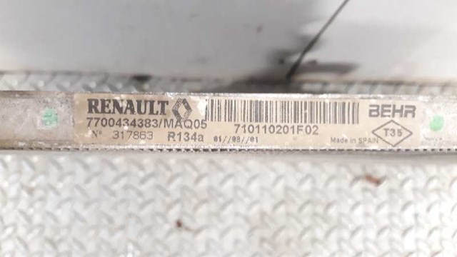 7700434383 RENAULT Радиатор кондиционера купить в Запорожье