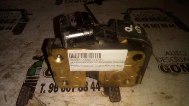 Fecho da porta dianteira esquerda Renault Scenic 1 JA0, JA1, FA0