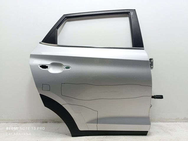 Porta traseira direita 77004D7000 Hyundai/Kia