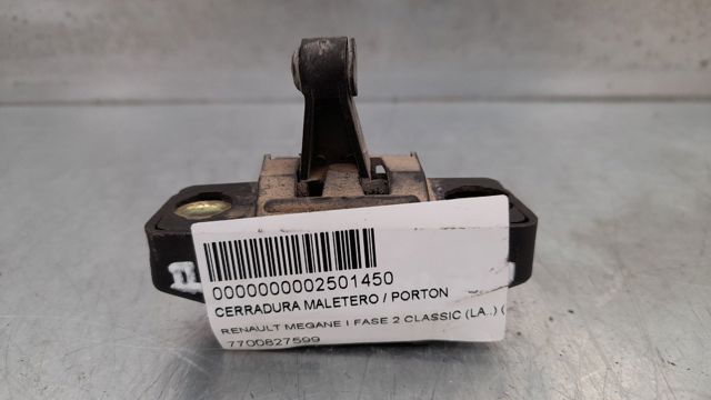 7700827599 RENAULT Замок крышки багажника (двери 3/5-й задней) купить в Киев