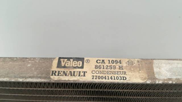 RENAULT 7700836314 Осушитель кондиционера в наличии Запорожье