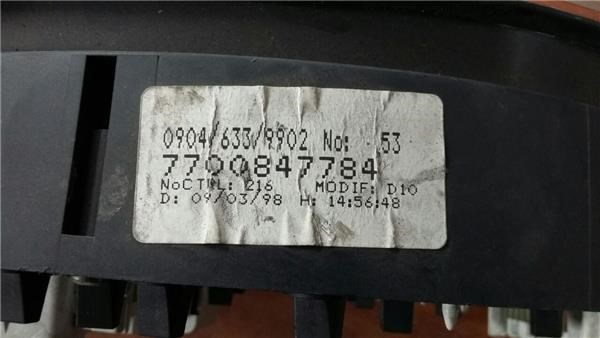 7700847784 RENAULT Приборная доска (щиток приборов) купить в Чернигов