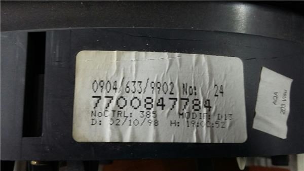 7700847784 RENAULT Панель приборов купить в Тернополь