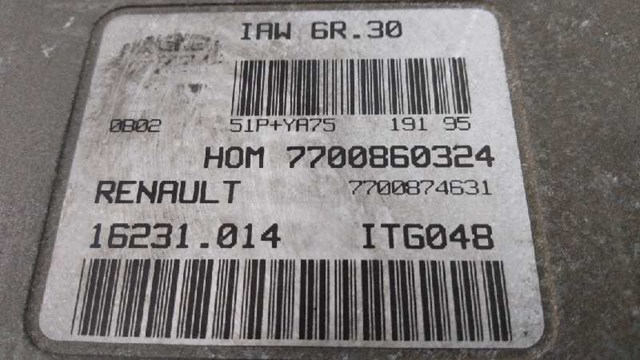 RENAULT 7700860324 в наличии Винница