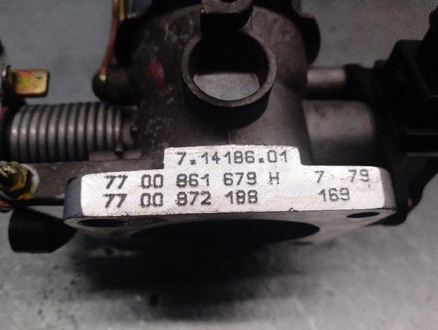 Válvula de borboleta montada Renault Megane JA0, JA1