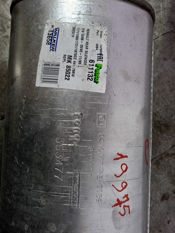 Silenciador, parte traseira 7700876260 Renault (RVI)