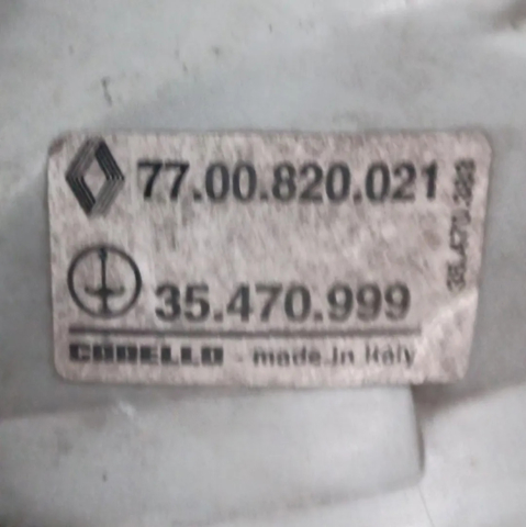 7701036393 RENAULT Левая фара купить в Львов