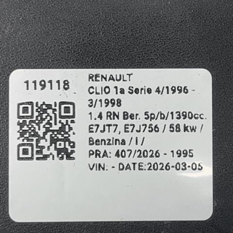 7701039014 RENAULT Фонарь задний левый купить в Каменское