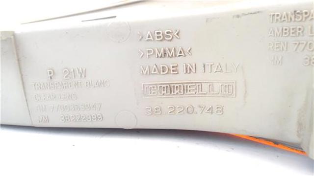 7701044523 RENAULT Указатель поворота правый купить в Ирпень
