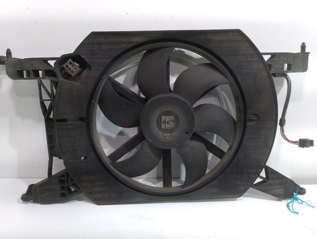 Ventilador elétrico de esfriamento montado (motor + roda de aletas) Renault Laguna 1 B56, 556