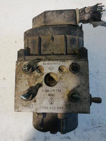 Unidade hidráulico de controlo ABS Renault Scenic 1 JA0, JA1, FA0