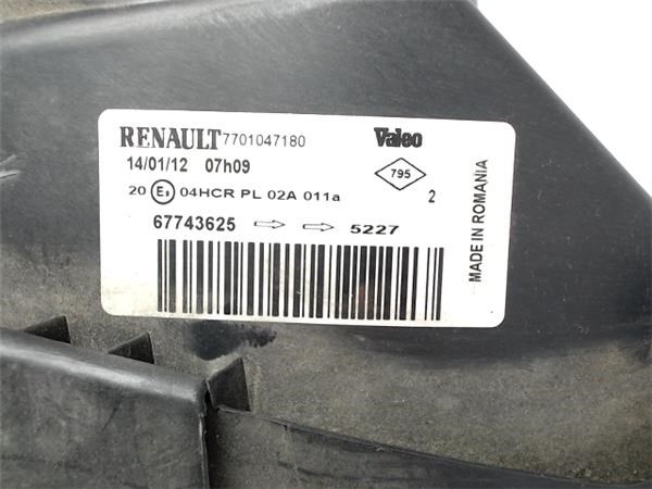 7701047180 RENAULT Правая фара купить в Тернополь