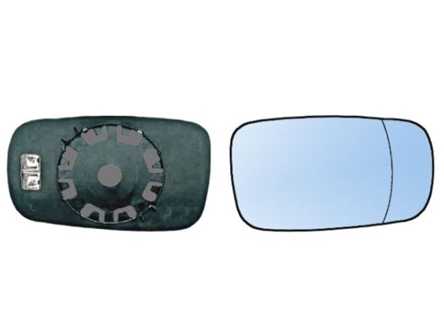 Elemento espelhado do espelho de retrovisão direito 7701049066 Renault (RVI)