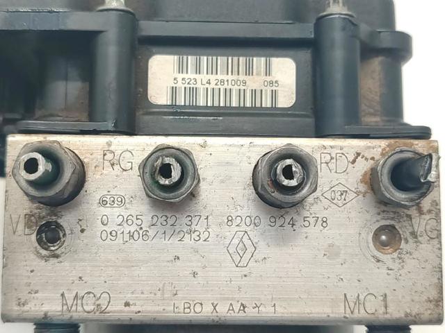Unidade hidráulico de controlo ABS Renault Clio 2 BB, CB