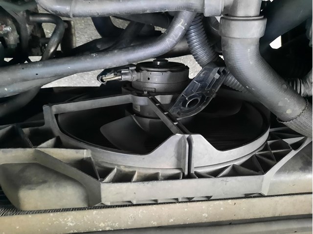 Ventilador elétrico de esfriamento montado (motor + roda de aletas) 7701067594 Renault (RVI)