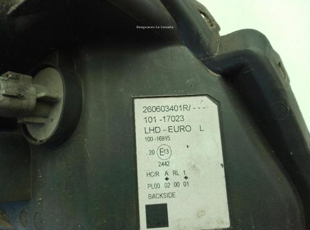 RENAULT 7701068181 Фара левая в наличии Ужгород