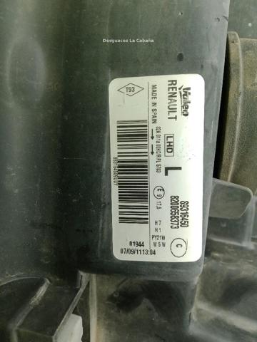RENAULT 7701069734 Левая фара в наличии Каменское