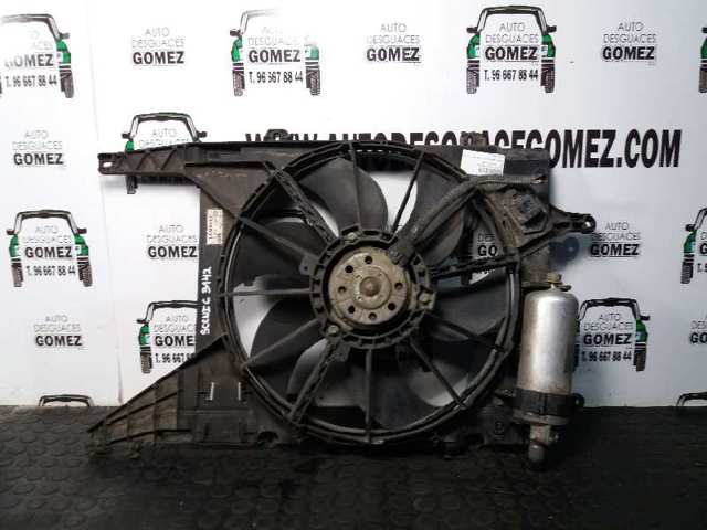 Ventilador elétrico de esfriamento montado (motor + roda de aletas) 7701070217 RENAULT