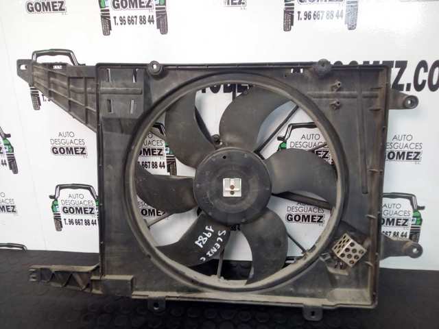 Ventilador elétrico de esfriamento montado (motor + roda de aletas) 7701070217 RENAULT
