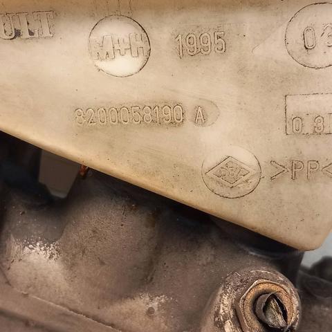 RENAULT 7701207198 Цилиндр тормозной главный в наличии Николаев