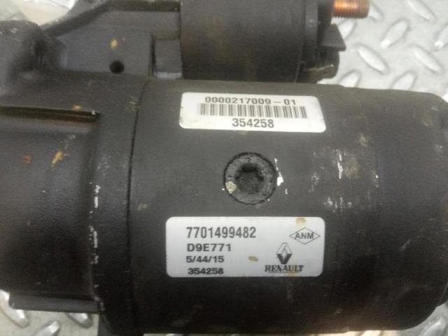 RENAULT 7701499482 Стартер в наличии Украина