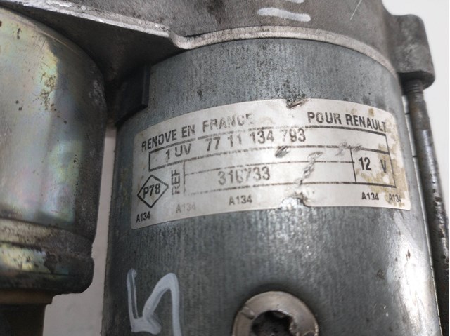 RENAULT 7711134793 Стартер в наличии Запорожье