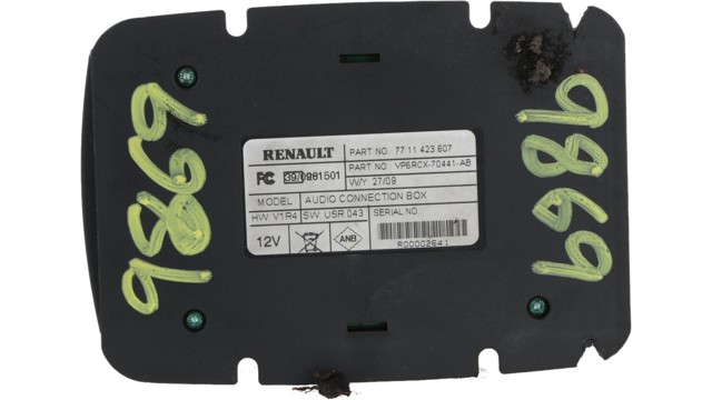 RENAULT 7711423607 USB-разветвитель в наличии Украина