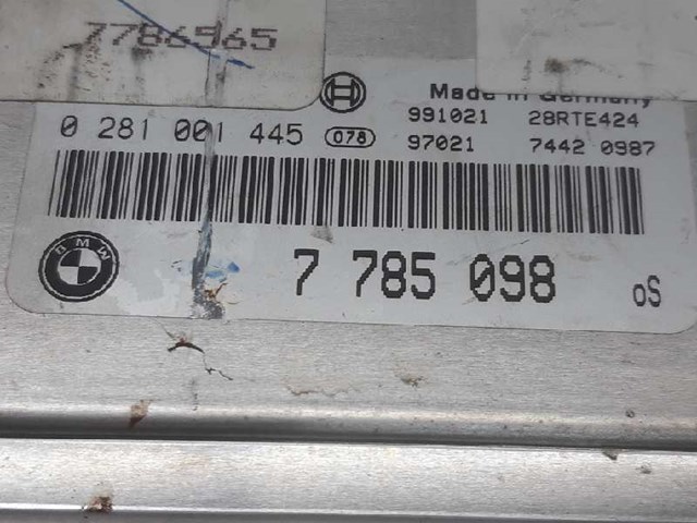 7785098 BMW Блок управления двигателем купить в Одесса