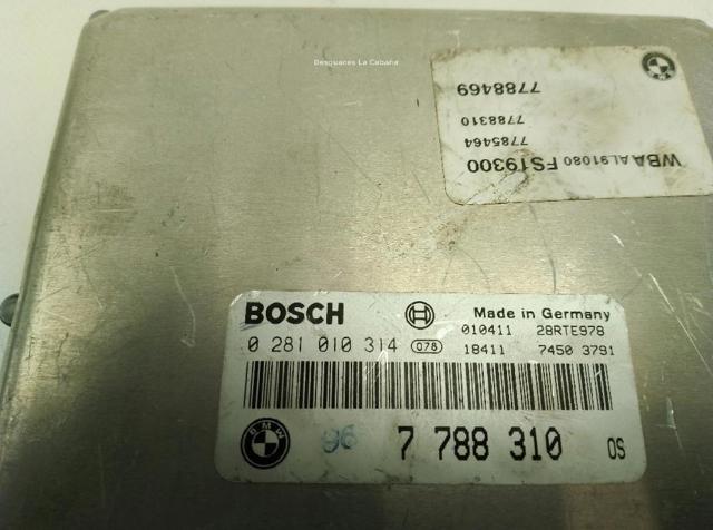 7788310 BMW Модуль управления (ЭБУ) двигателем купить в Ровно
