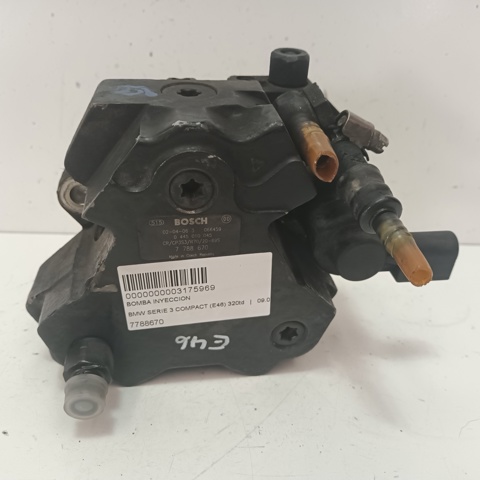 Bomba de combustível de pressão alta BMW X3 E83