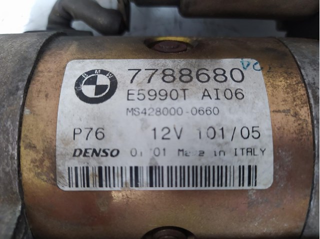 Motor arranque para bmw x3 3.0 d 306d2d 7788680 DENSO