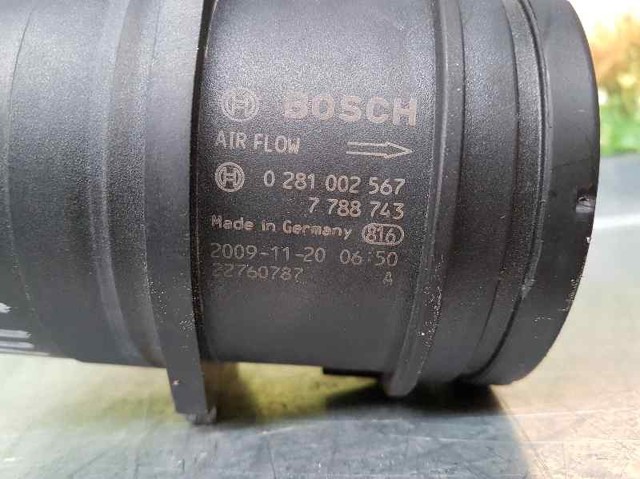 7788743 BMW Датчик потока (расхода) воздуха, расходомер M.A.F. - (Mass Airflow) купить в Каменское