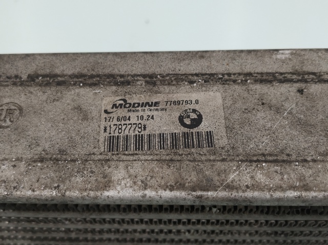 77897930 BMW Радиатор интеркуллера купить в Чернигов
