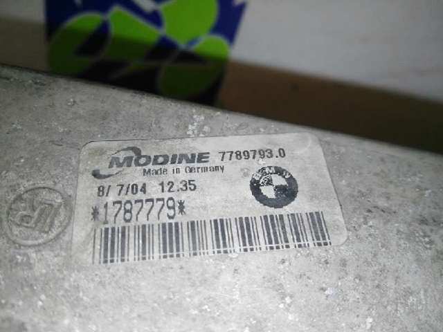 Radiador de intercooler 77897930 BMW