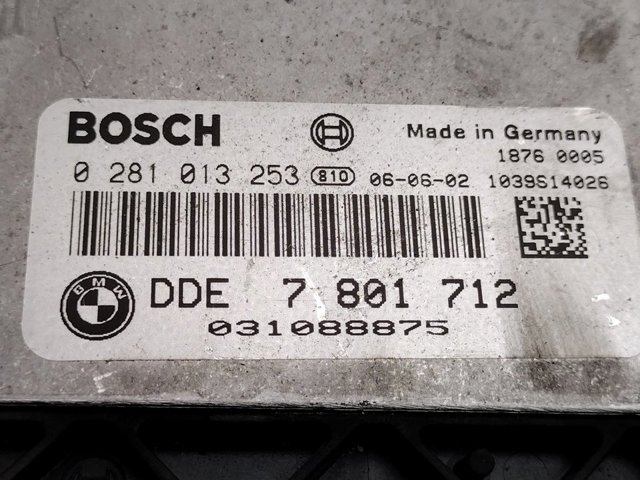 7801712 BMW Блок управления двигателем купить в Львов