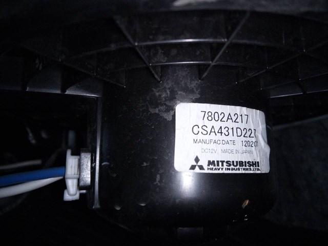 Motor de aquecimento para mitsubishi outlander ii 2.0 di-d bsy 7802A217