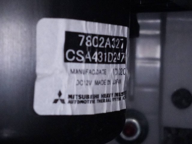 Ventilador de cabine 7802A327