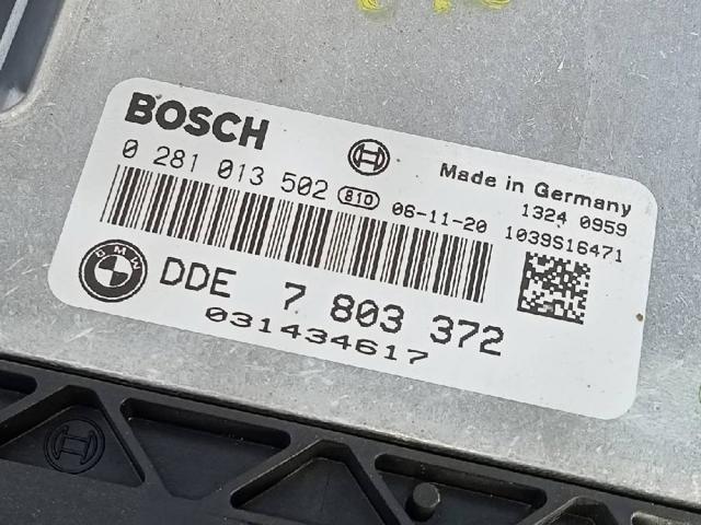 7803372 BMW Модуль управления (ЭБУ) двигателем купить в Украина