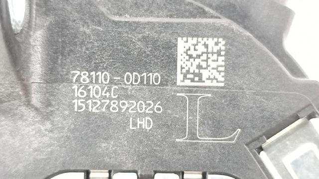 Pedal de gás (de acelerador) Toyota Yaris P13