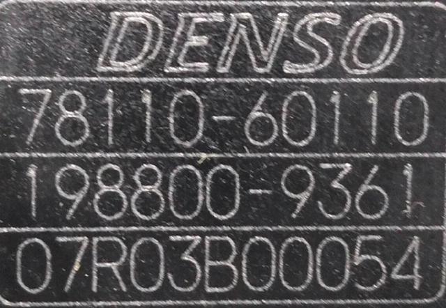 TOYOTA 7811060110 Педаль газа в наличии Черновцы