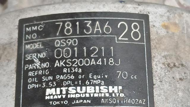 MITSUBISHI 7813A628 Компрессор кондиционера в наличии Черкассы