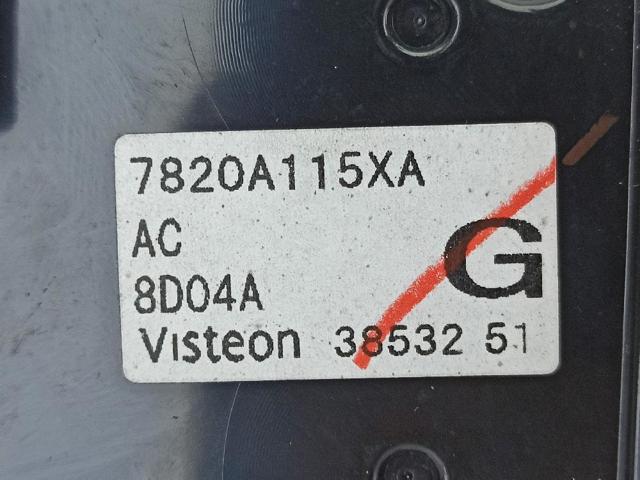7820A115XA PEUGEOT Блок управления кондиционером купить в Львов