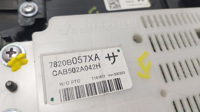 MITSUBISHI 7820B057XA Блок управления кондиционером в наличии Днепр