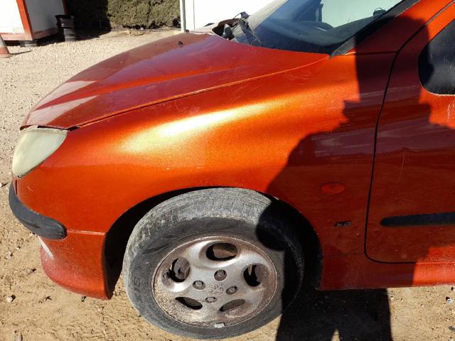 Pára-lama dianteiro esquerdo Peugeot 206 2E, K