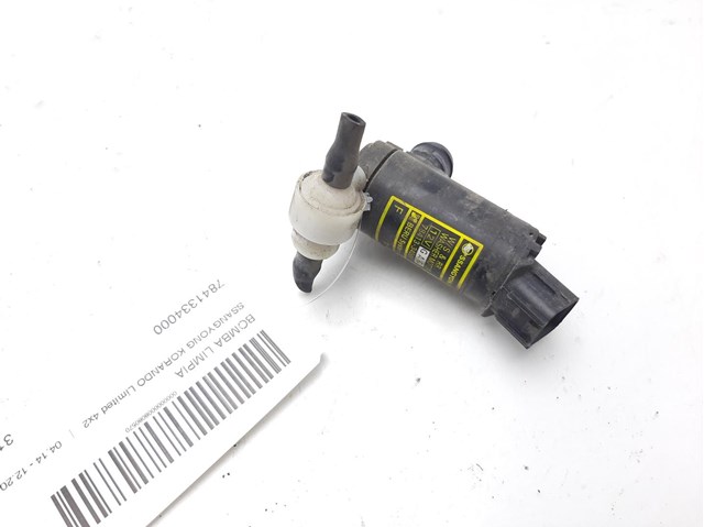 Bomba de motor de fluido para lavador de vidro dianteiro 7841334000 Ssang Yong